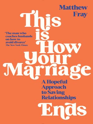 cover image of This is How Your Marriage Ends